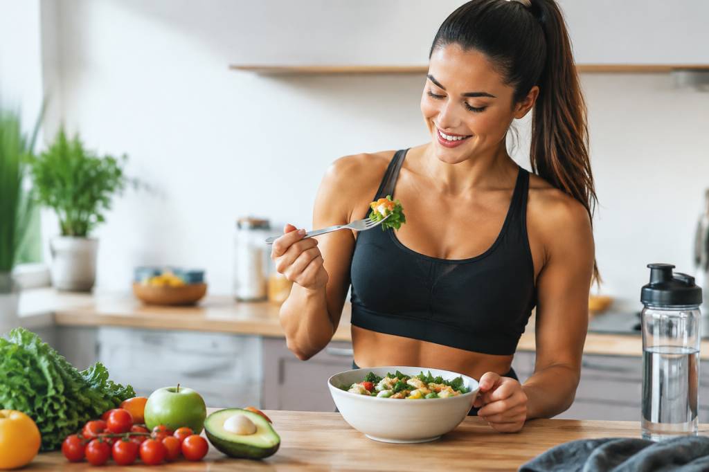 Como alcançar 10 de gordura corporal com dieta e treino de forma saudável